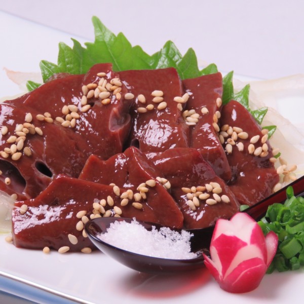 馬のレバ刺し入荷あります